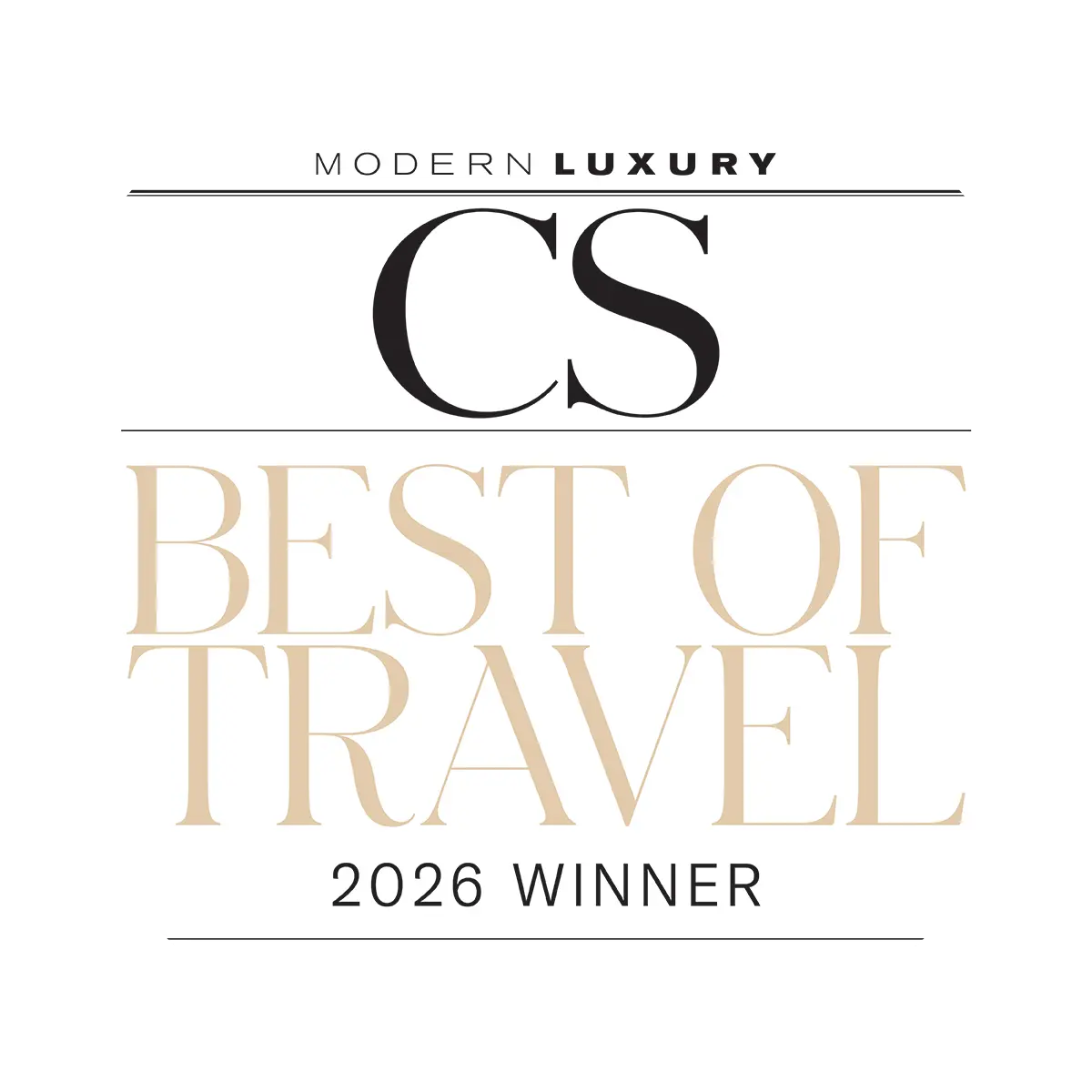 CS Modern Luxury badge