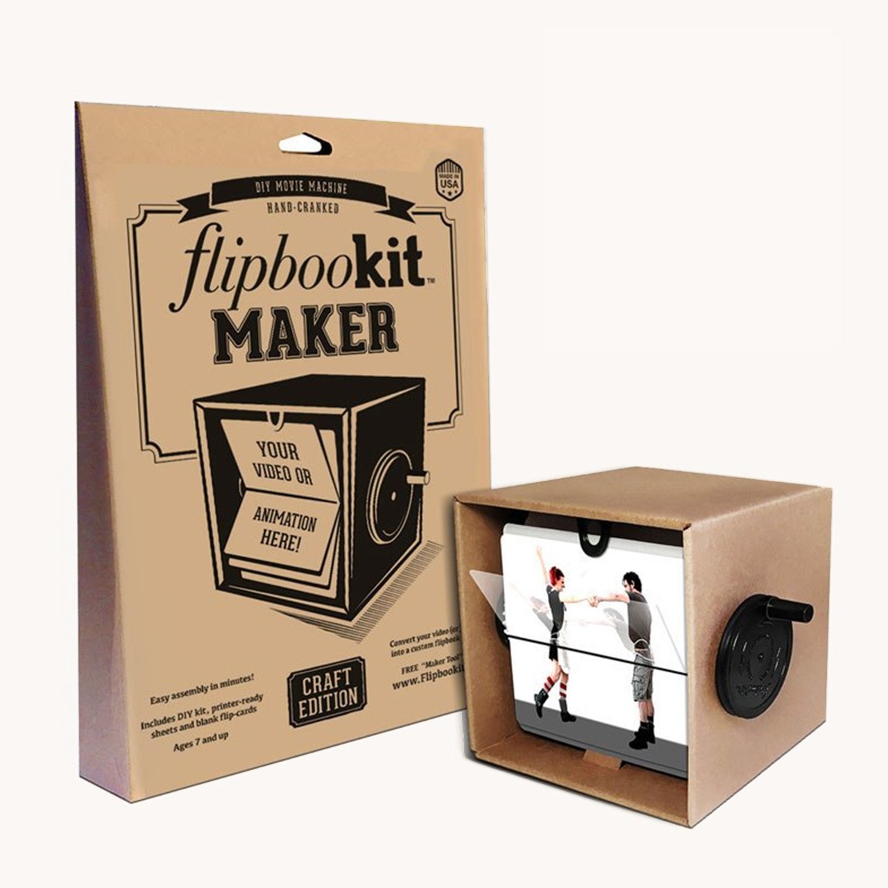 deres podning Bedrag Flip Book Kit Maker - WNDR Museum