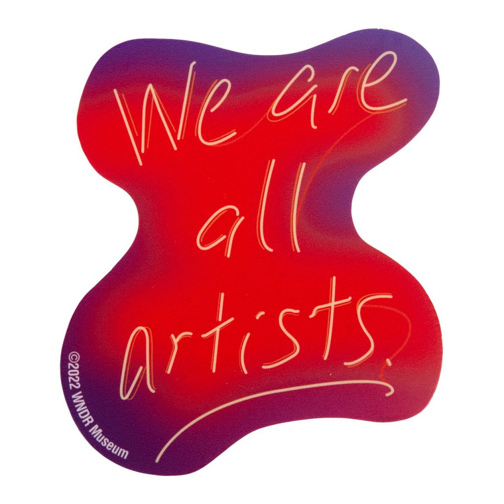 we-are-all-artists-sticker-pack-of-4-wndr-museum