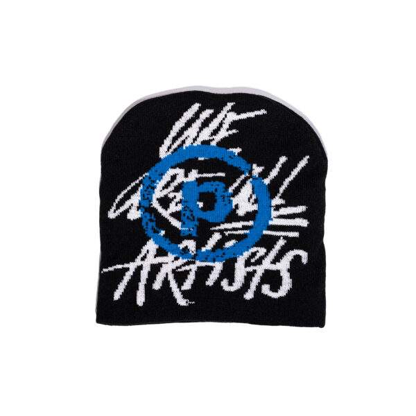 We Are All Artists beanie hat in collaboration with Published Studios